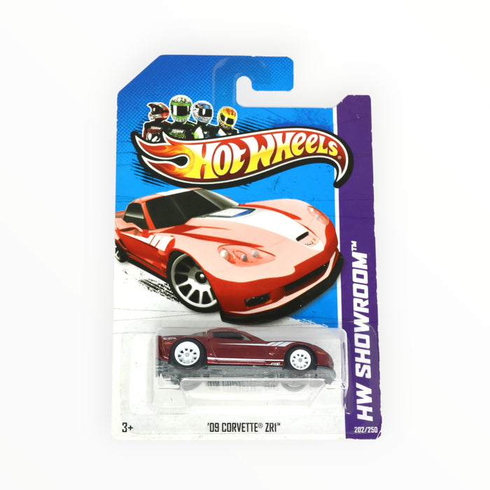 Hot Wheels '09 Corvette ZR1 (Super Treasure Hunt) Mainline (2013) 202/250