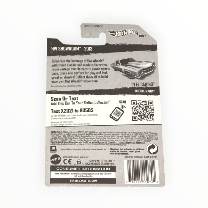 Hot Wheels '71 El Camino (Super Treasure Hunt) 2013 - 233/250