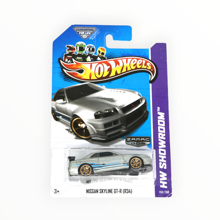 Hot Wheels Nissan Skyline GT-R (R34) - Mainline (2013) 158/250