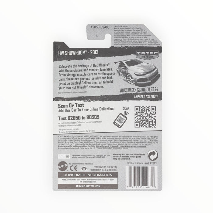Hot Wheels Volkswagen Scirocco GT24 - Mainline (2013) 160/250