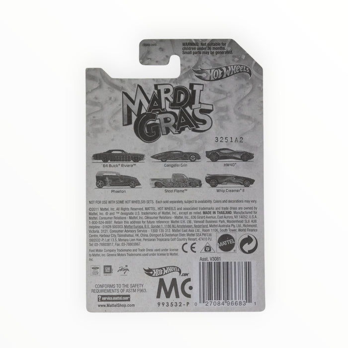 Hot Wheels Steel Flame - Mardi Gras (2012)