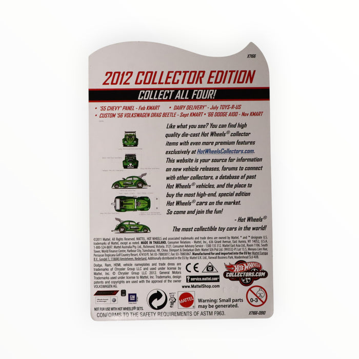 Hot Wheels Custom '56 Volkswagen Drag Beetle - Collector Edition (2012) 3/4