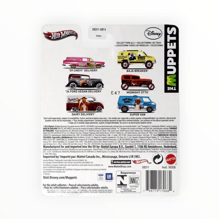 Hot Wheels Dairy Delivery (Fozzie Bear) Pop Culture (2013)