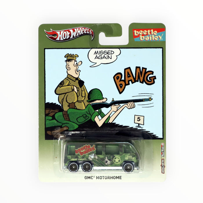 Hot Wheels GMC Motorhome (Beetle Bailey) Pop Culture (2013)