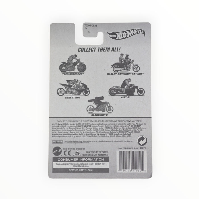 Hot Wheels Harley-Davidson Fat Boy - Motor Cycles (2013)