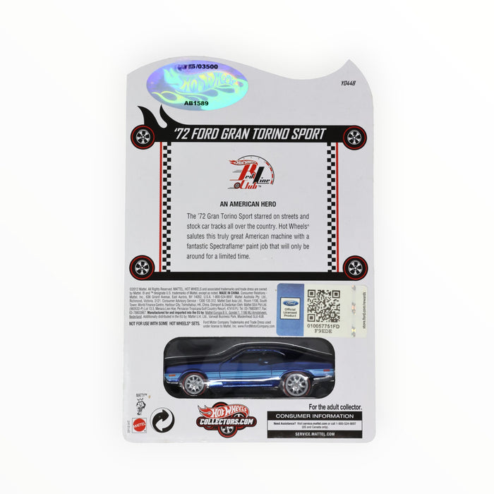 Hot Wheels '72 Ford Gran Torino Sport - RLC (2013)