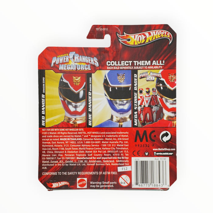 Hot Wheels Shark Zord (Blue Ranger) Power Rangers Megaforce (2013)