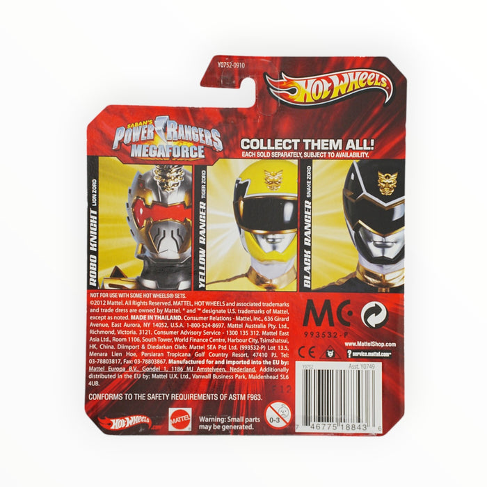 Hot Wheels Snake Zord (Black Ranger) Power Rangers Megaforce (2013)