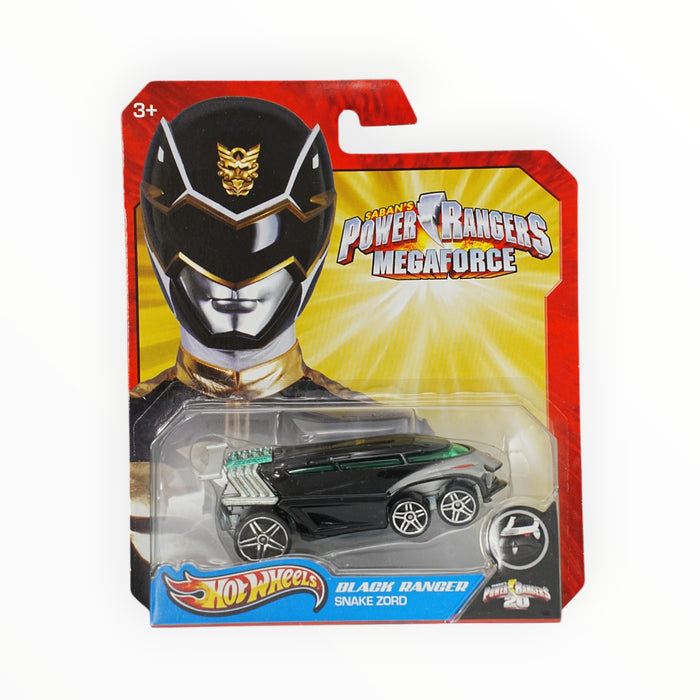 Hot Wheels Snake Zord (Black Ranger) Power Rangers Megaforce (2013)
