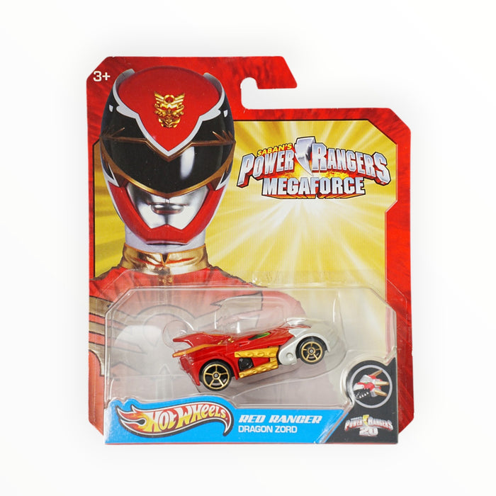 Hot Wheels Dragon Zord (Red Ranger) Power Rangers Megaforce (2013)
