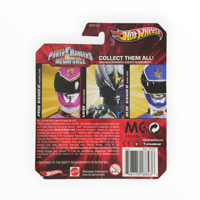Hot Wheels Phoenix Zord (Pink Ranger) Power Rangers Megaforce (2013)
