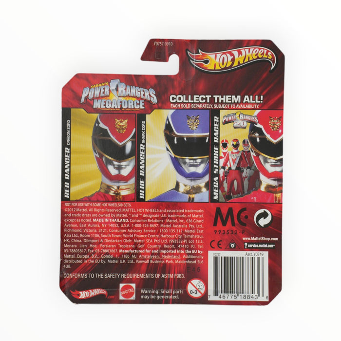 Hot Wheels Mega Strike Racer (20th Anniversary Vehicle) Power Rangers Megaforce (2013)