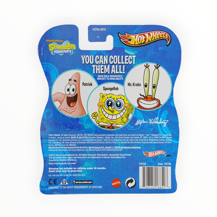 Hot Wheels SpongeBob Hot Rod - Character Cars (2013)