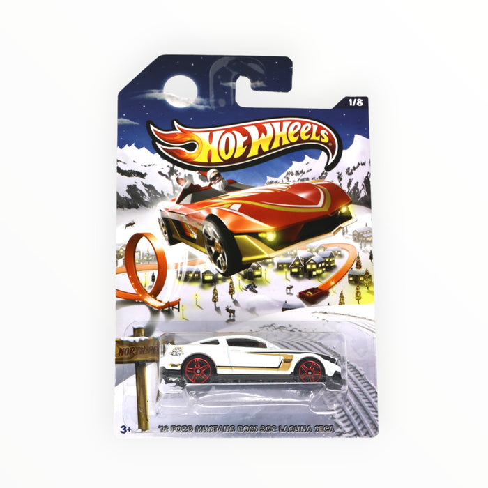 Hot Wheels 2012 Ford Mustang Boss 302 Laguna Seca - Holiday Hot Rods (2013) 1/8