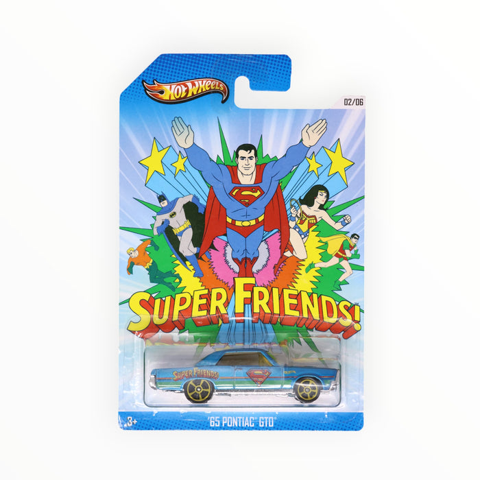 Hot Wheels '65 Pontiac GTO (Super Friends) Superman (2013) 2/6