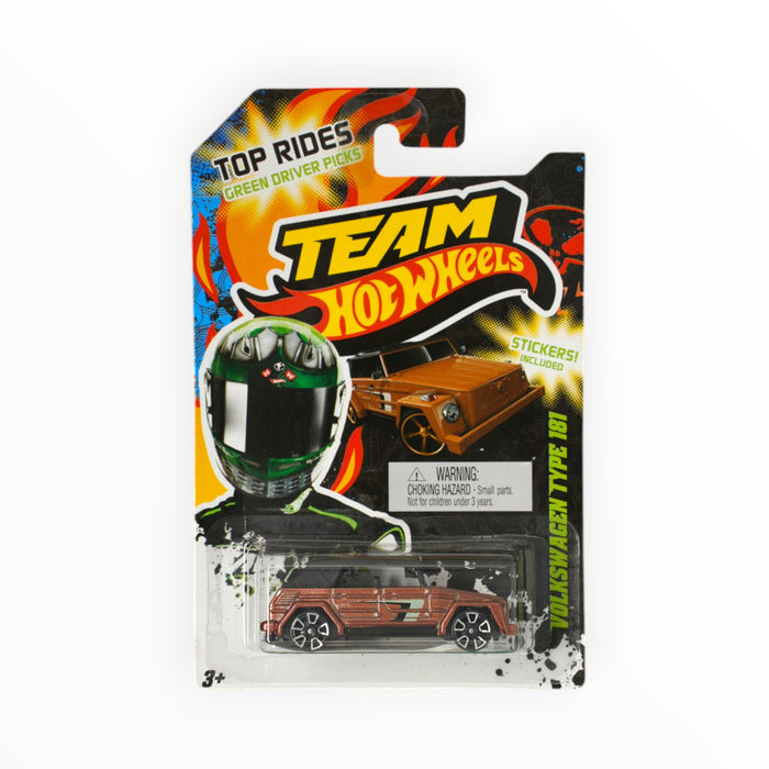 Hot Wheels Volkswagen Type 181 (Green Driver) Top Rides (2012)