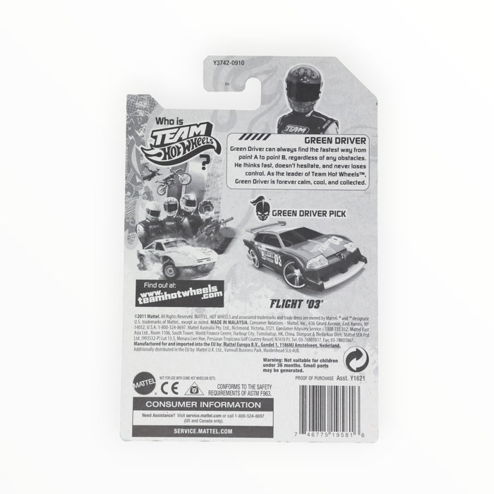 Hot Wheels Flight '03 (Green Driver) Top Rides (2012)