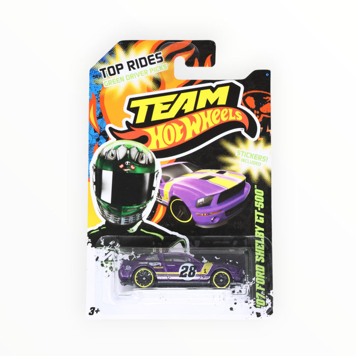Hot Wheels '07 Ford Shelby GT-500 (Green Driver) Top Rides (2012)