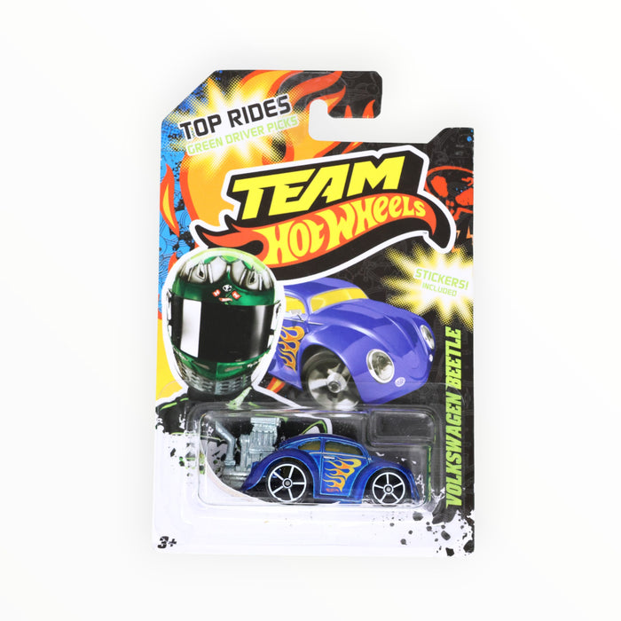Hot Wheels Volkswagen Beetle (Green Driver) Top Rides (2012)