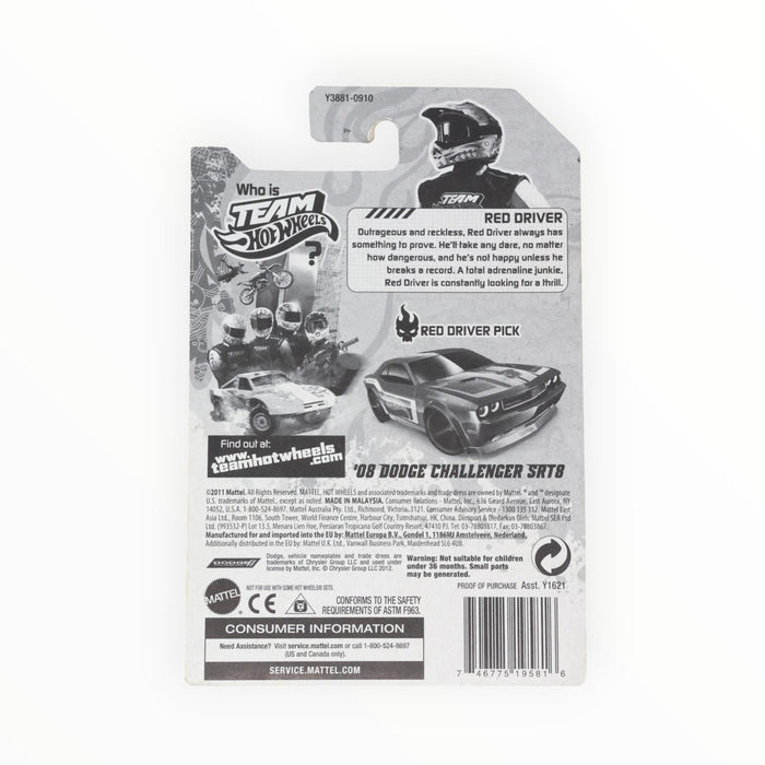 Hot Wheels '08 Dodge Challenger SRT8 (Red Driver) Top Rides (2012)