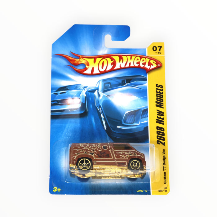 Hot Wheels Custom '77 Dodge Van - Mainline (2008) 7/196