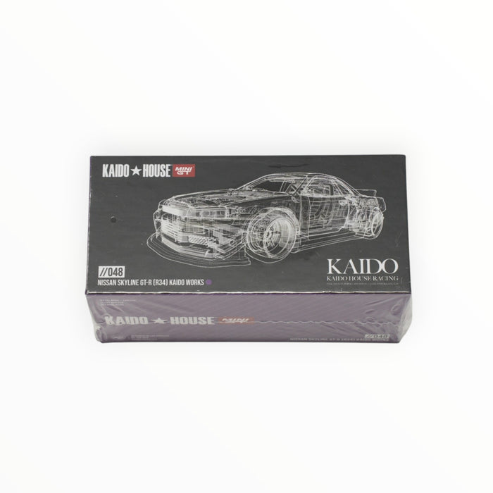 Kaido House Nissan Skyline GT-R (R34) (Kaido Works) Mini GT (2023) #48