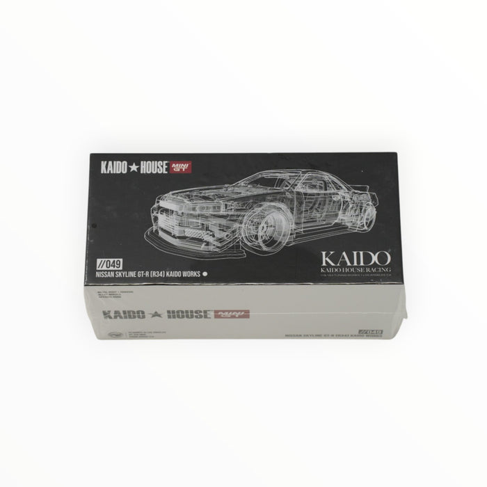 Kaido House Nissan Skyline GT-R (R34) (Kaido Works) Mini GT (2023) #49