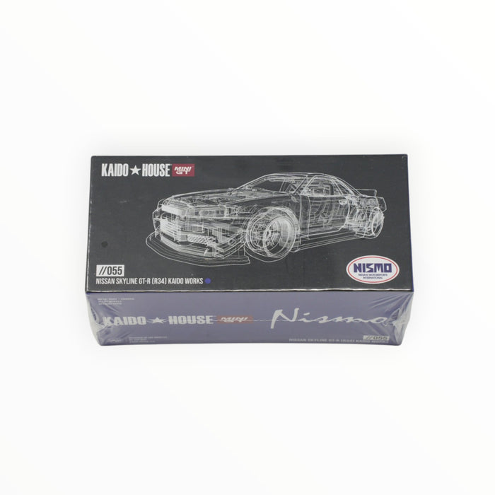 Kaido House Nissan Skyline GT-R (R34) (Kaido Works) Mini GT (2023) #55