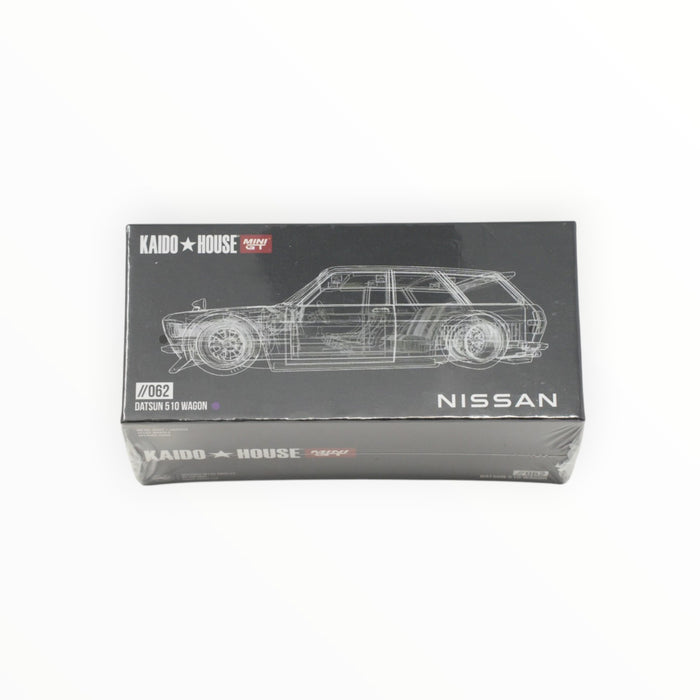 Kaido House Datsun KAIDO 510 Wagon (CARBON FIBER) Mini GT (2023) #62