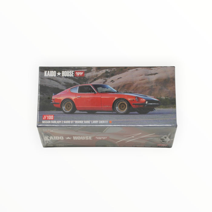 Kaido House Nissan KAIDO Fairlady Z (ORANGE BANG - Larry Chen) Mini GT (2024) #100