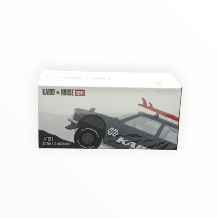Kaido House Datsun KAIDO 510 Surf Safari Wagon (Kaido Offroad) Mini GT (2024) #121