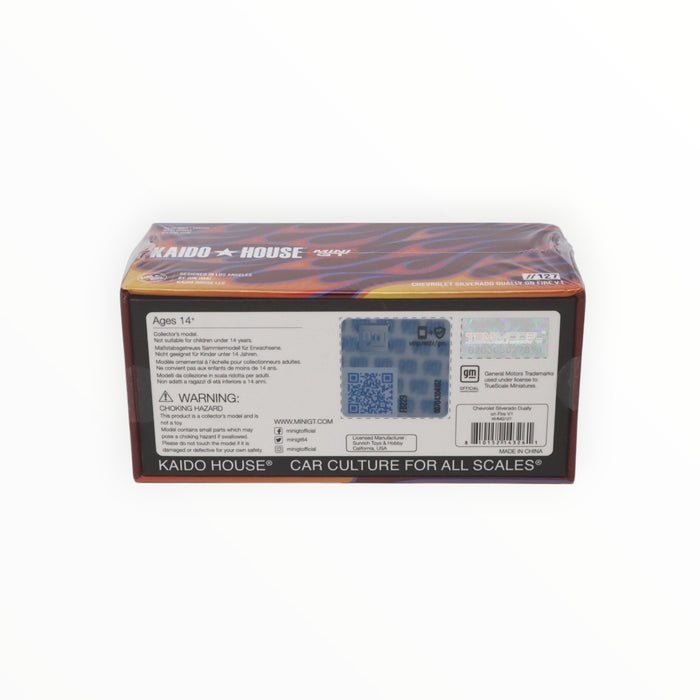 Kaido House Chevrolet Silverado Dually (On Fire) Mini GT (2024) #127