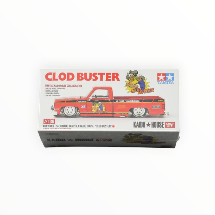 Kaido House Chevrolet Silverado (Kaido x Tamiya - "Clod Buster") Mini GT (2024) #130