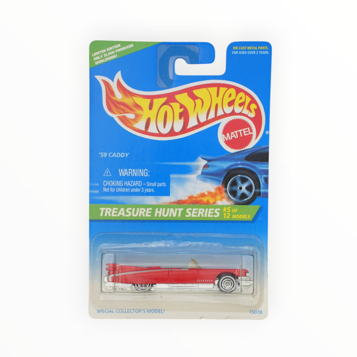 Hot Wheels '59 Caddy (Treasure Hunt) 1996 - #432 - Card Damage
