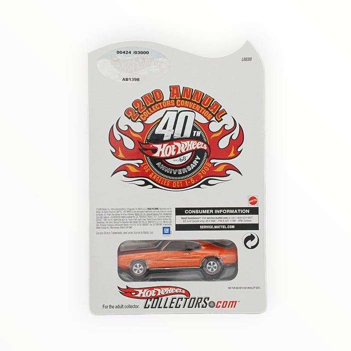 Hot Wheels '69 Pontiac GTO - Collectors Convention (2008) Low Number # 424/3000