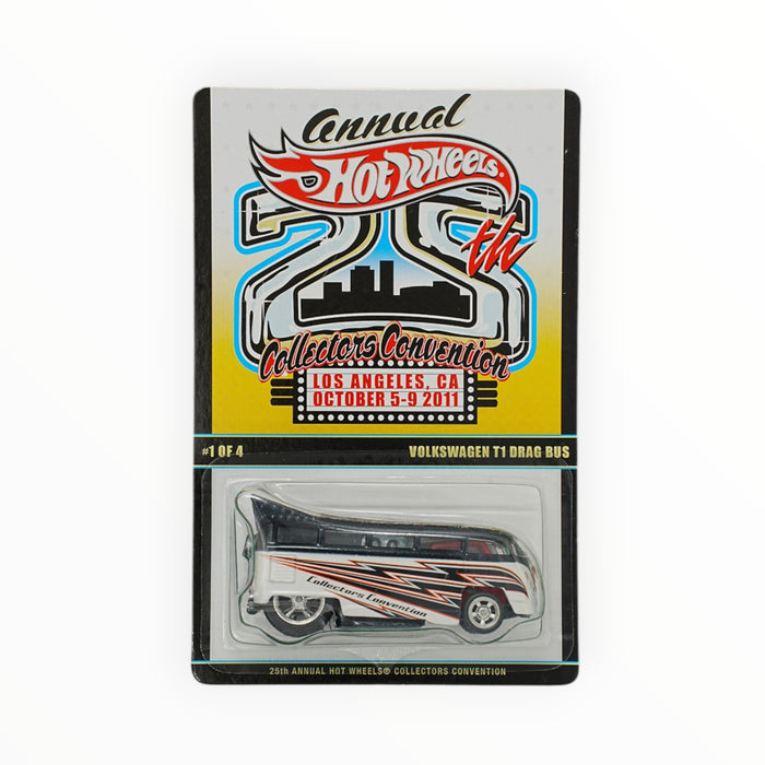 Hot Wheels Volkswagen T1 Drag Bus - Collectors Convention (2011) Low Number # 39/3500
