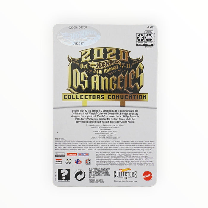 Hot Wheels '41 Willys Gasser - Collectors Convention (2020) Collector Number 2200/6700
