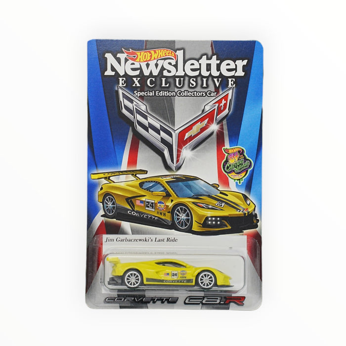 Hot Wheels Corvette C8-R - Jim Garbaczewski's Last Ride - Newsletter Exclusive #680/1000