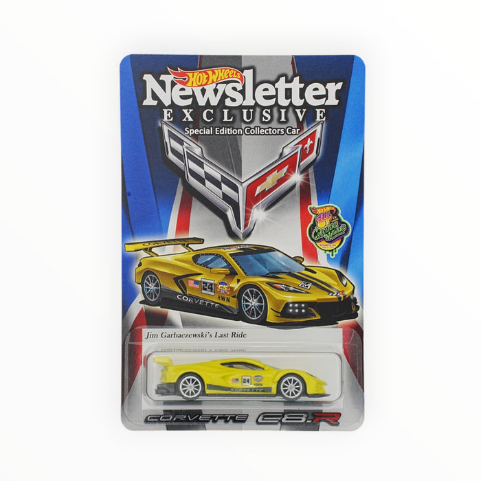 Hot Wheels Corvette C8-R - Jim Garbaczewski's Last Ride - Newsletter Exclusive #867/1000
