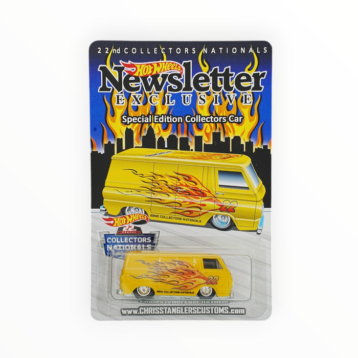 Hot Wheels '66 Dodge A100 - Newsletter Exclusive (2022) Yellow