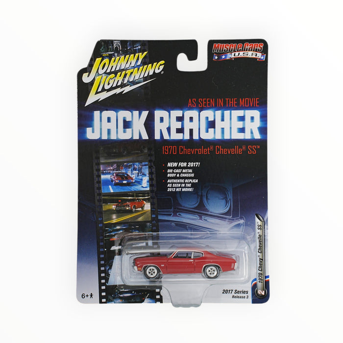 Johnny Lightning 1970 Chevy Chevelle SS - Silver Screen Machines - Jack Reacher