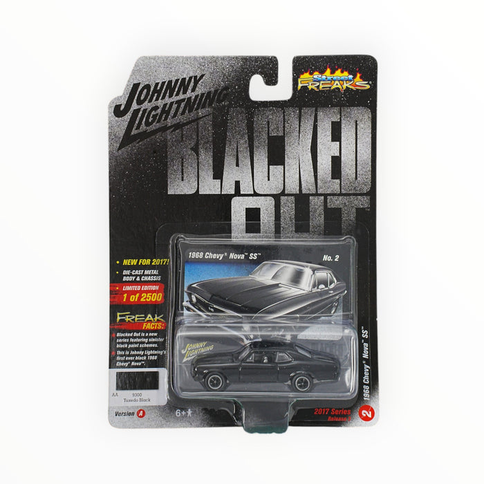 Johnny Lightning 1968 Chevy Nova SS - Street Freaks - Blacked Out #2
