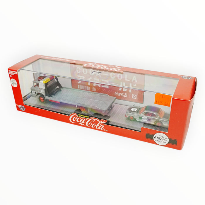 M2 Machines 1957 Mack Model N & 1971 Nissan Skyline GT-R - RAW Chase Coca Cola