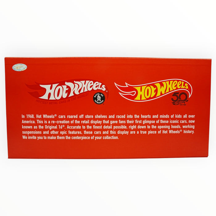 Hot Wheels Original 16 Master Display Set (2018) Collector Number 68/1500