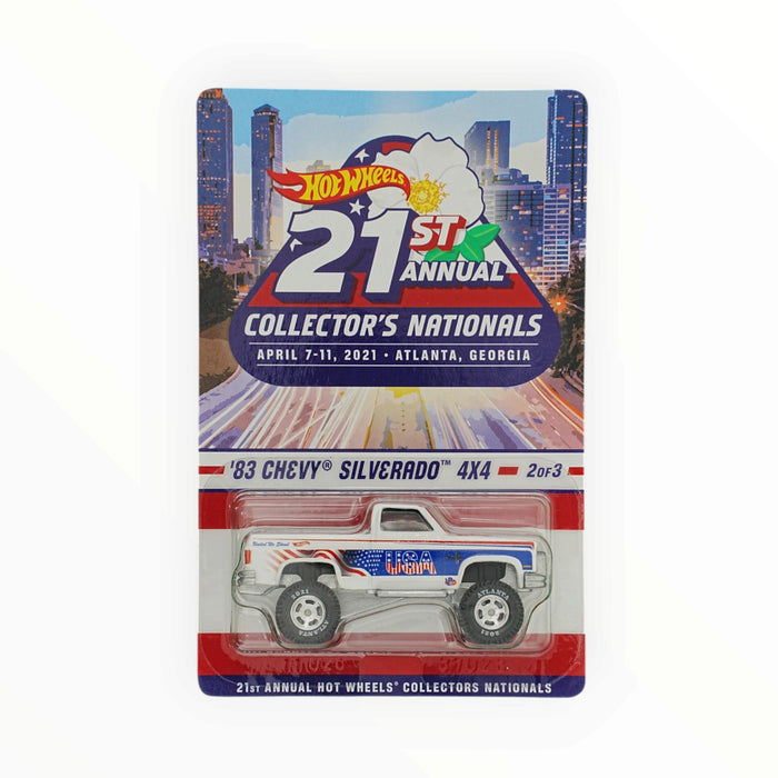 Hot Wheels '83 Chevy Silverado 4x4 - Collectors Nationals (2021) Low Number # 196/5500