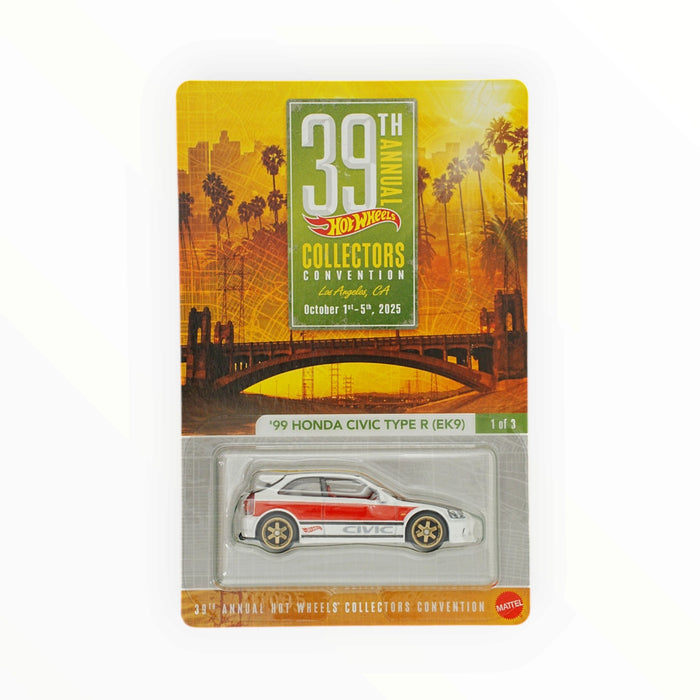 Hot Wheels '99 Honda Civic Type R (EK9) - Collectors Convention (2025) 1/3 Low Number # 349/6200