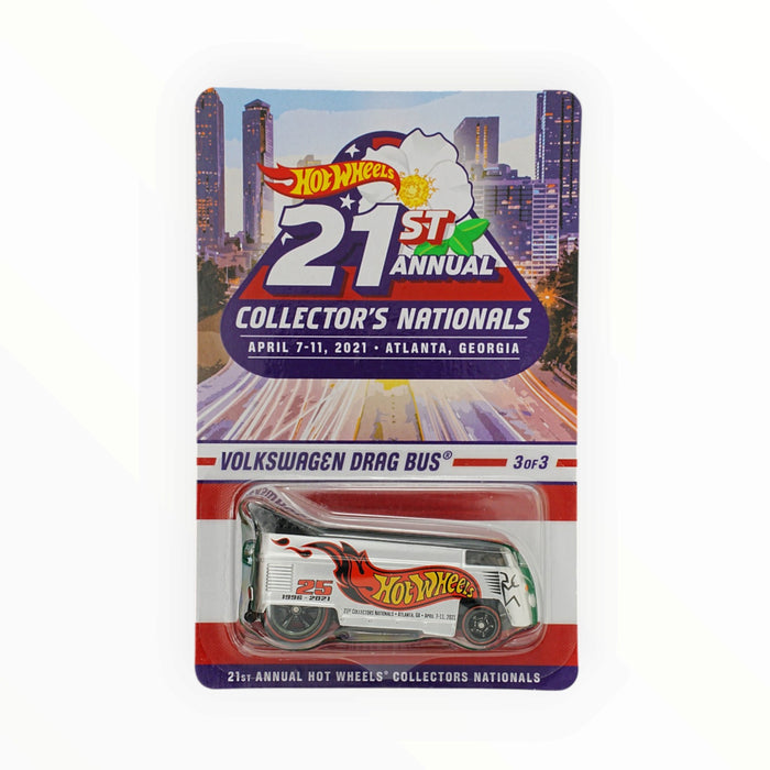 Hot Wheels Volkswagen Drag Bus - Collectors Nationals (2021) Low Number # 347/4000