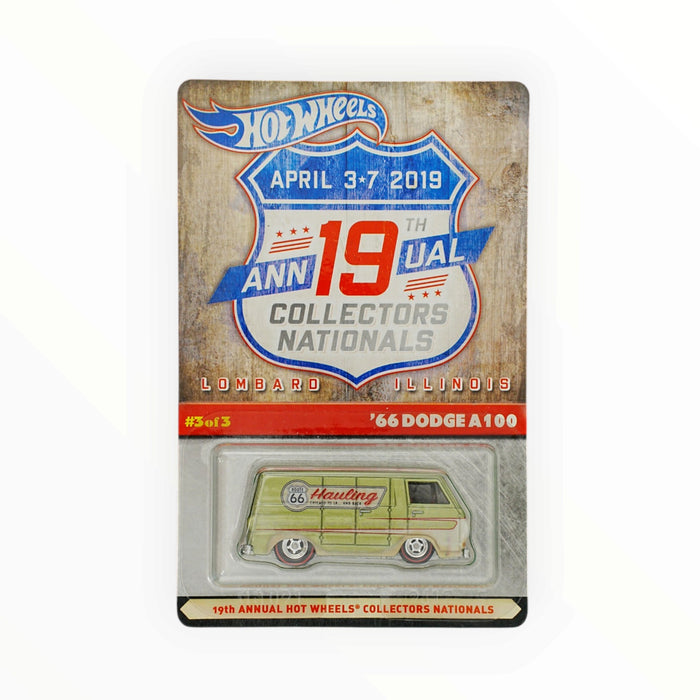 Hot Wheels '66 Dodge A100 - Collectors Nationals (2019) Low Number # 214/4000
