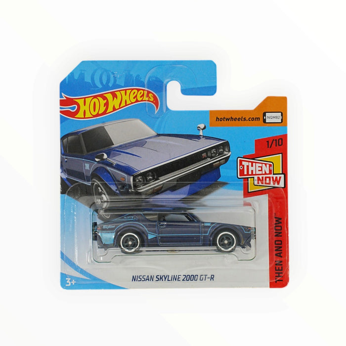 Hot Wheels Nissan Skyline 2000 GT-R (Super Treasure Hunt) 2018 Short Card!