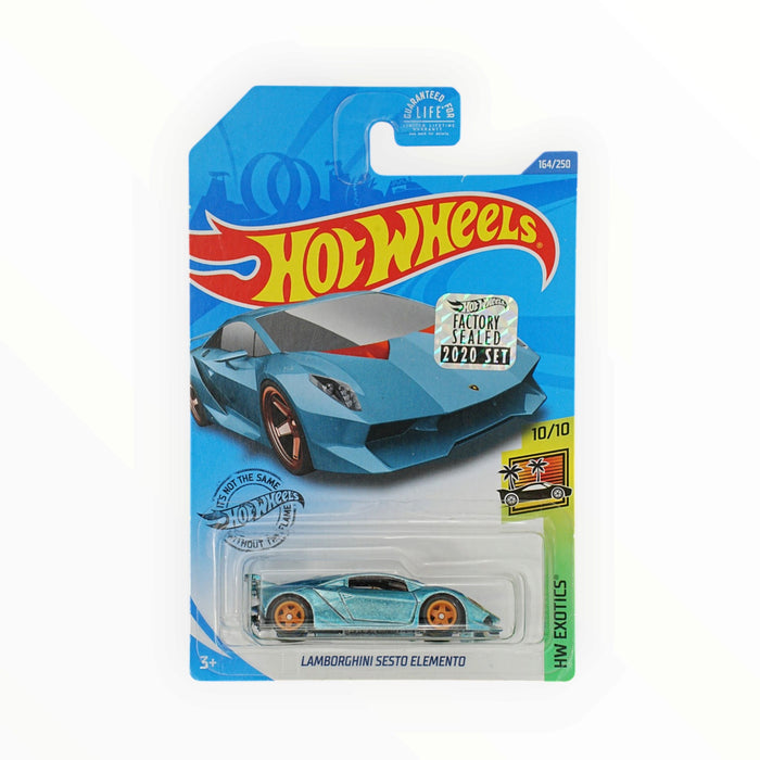 Hot Wheels Lamborghini Sesto Elemento (Super Treasure Hunt) 2020 - 164/250 Factory Sealed!